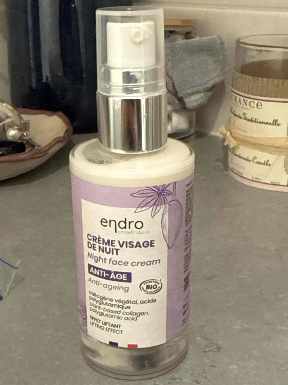 ENDRO COSMETIQUES - Crème visage de nuit anti-age